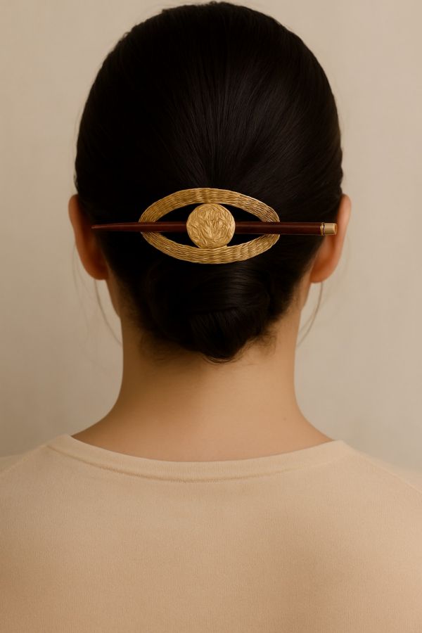 FERMACAPELLI AUREA IN CAPIM DOURADO OCCHIO CM H5X11 C