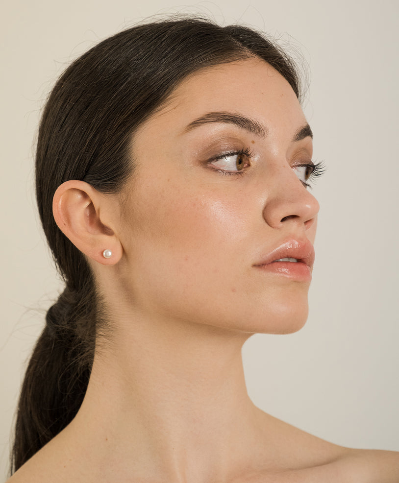 Pendientes de perla Carla