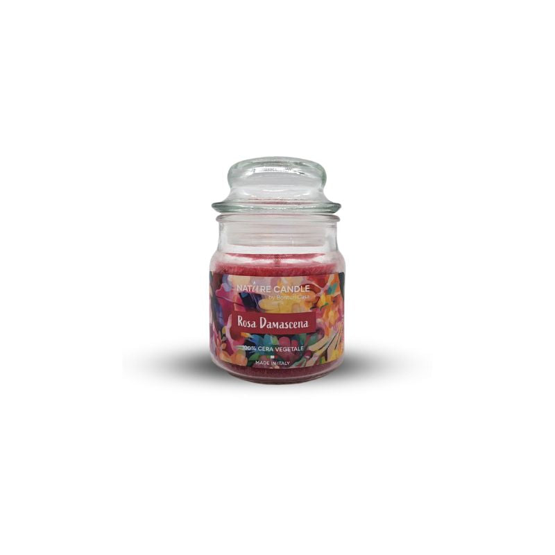 candele profumate rosa damascena 90g