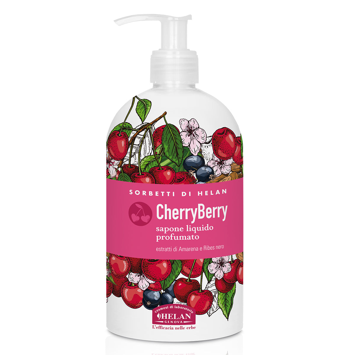 HELAN SORBETS CherryBerry Scented Liquid Soap