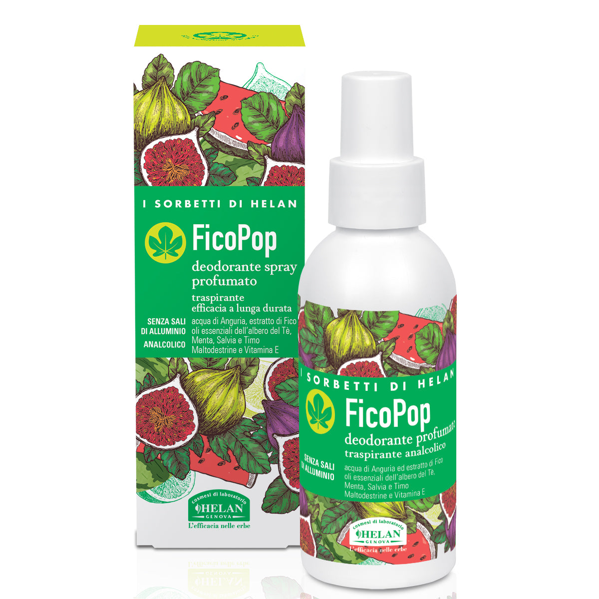 I SORBETTI DI HELAN FicoPop Deodorante Profumato traspirante in spray 100ml