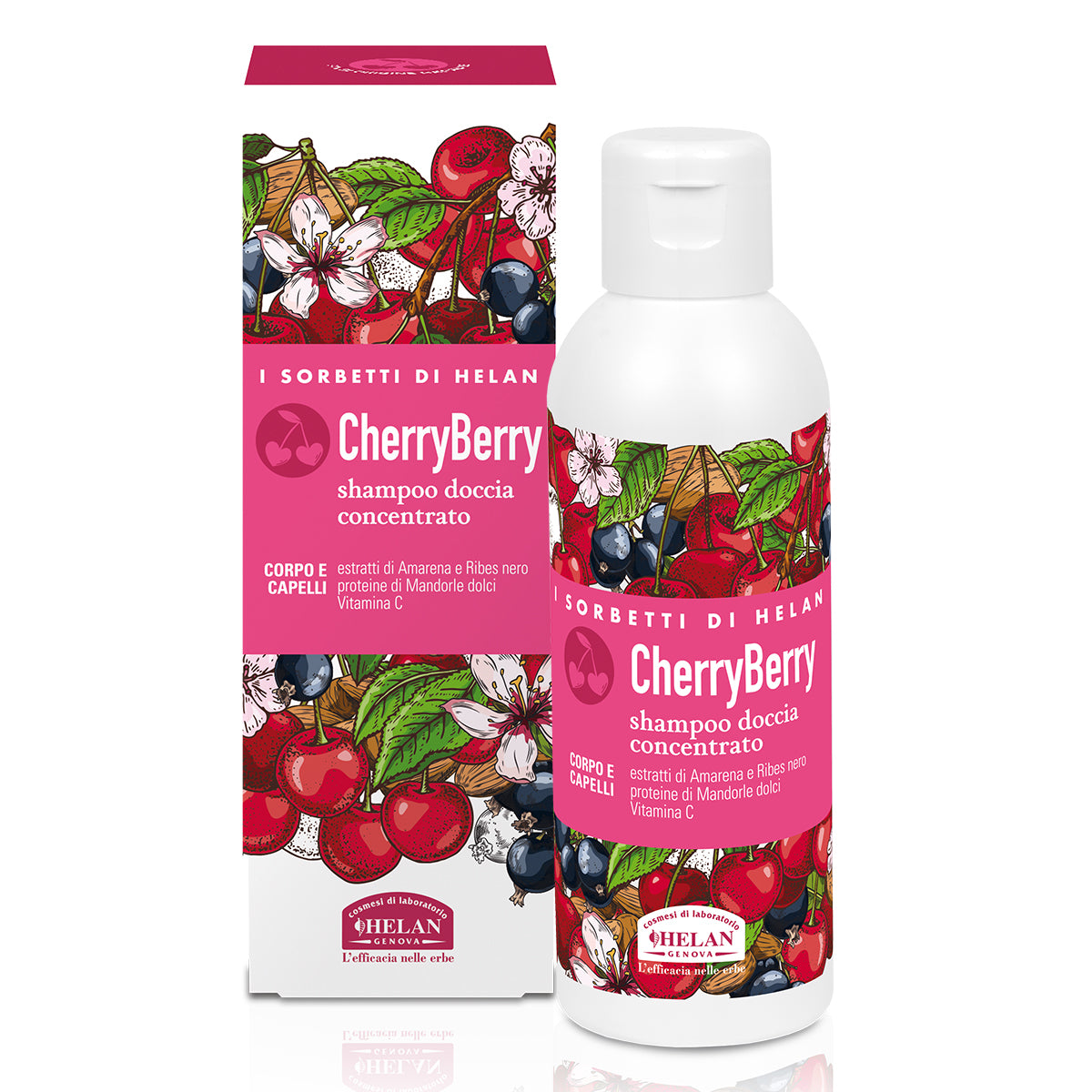 HELAN SORBETS CherryBerry Concentrated Shower Shampoo