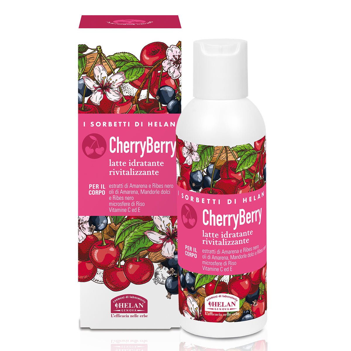 HELAN SORBETS CherryBerry Revitalizing Moisturizing Milk