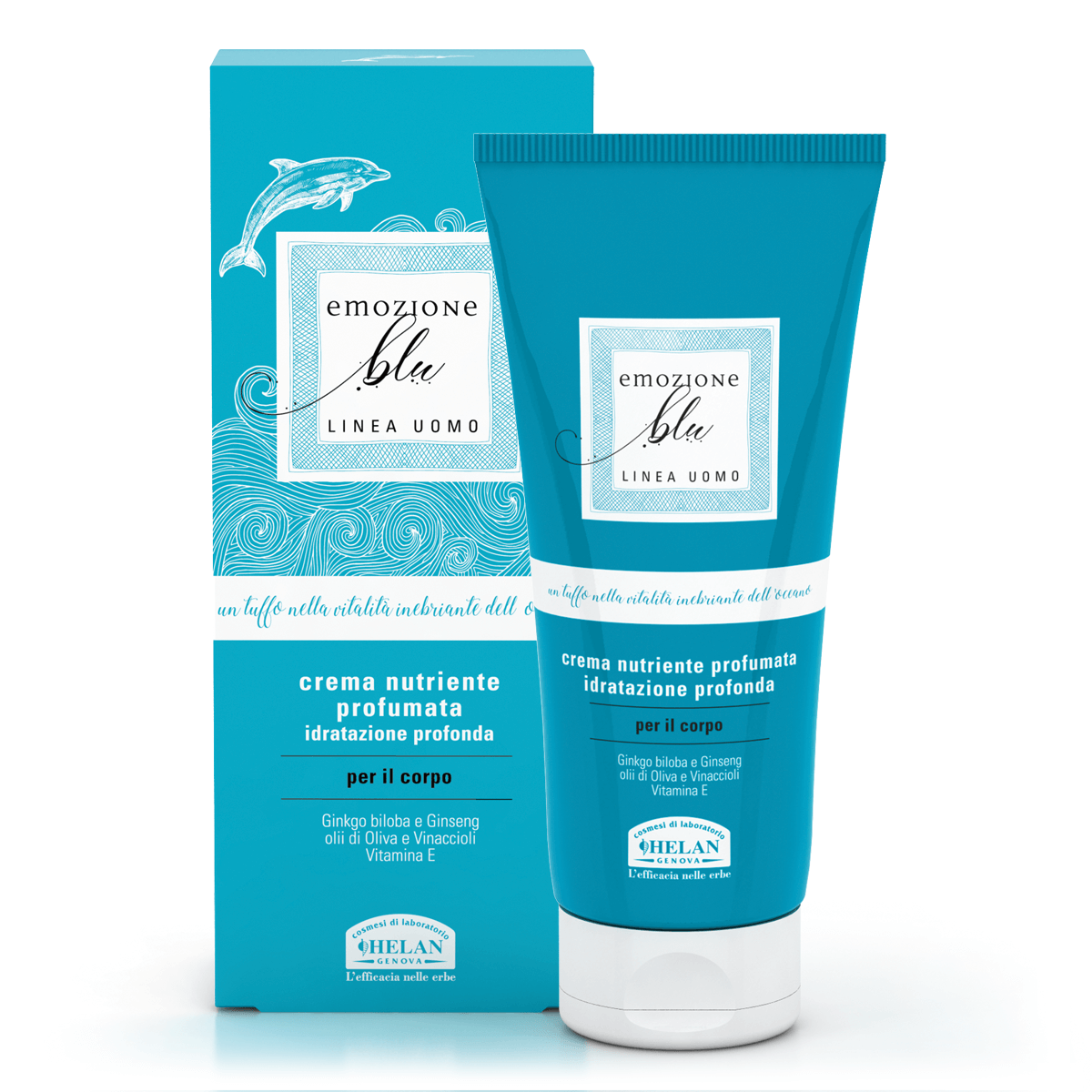 Emozione Blu Crema Nutriente Profumata