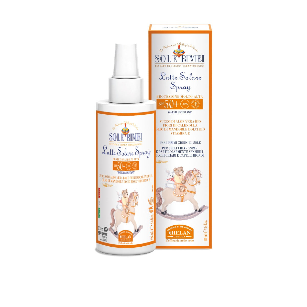 Leche solar en spray FPS 50+