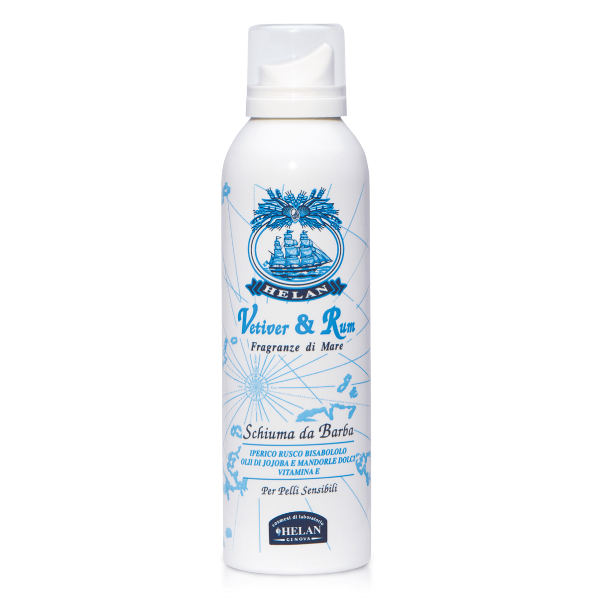 Vetiver & Rum Schiuma da Barba
