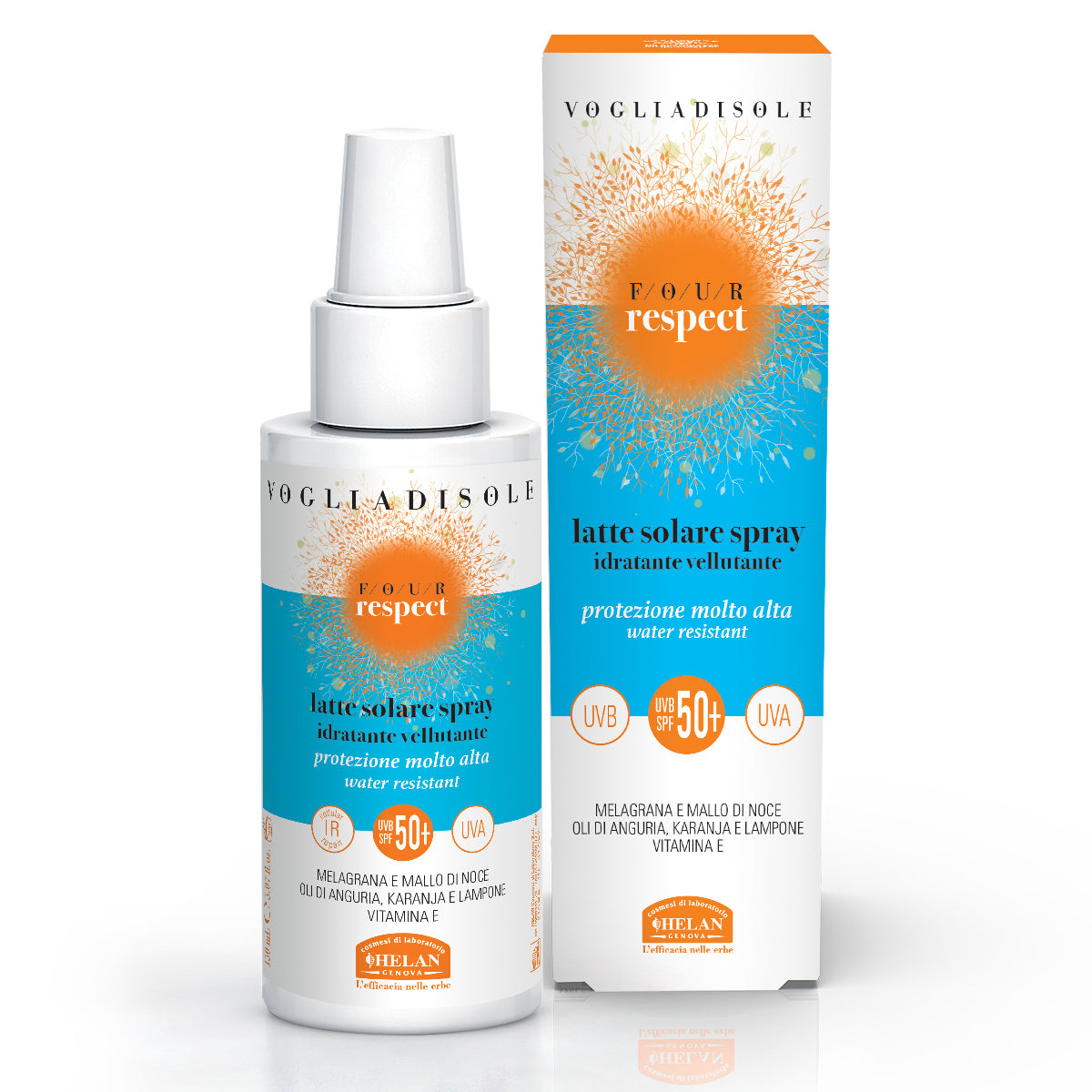 VOGLIA DI SOLE FOUR RESPECT Latte Solare Spray SPF50+