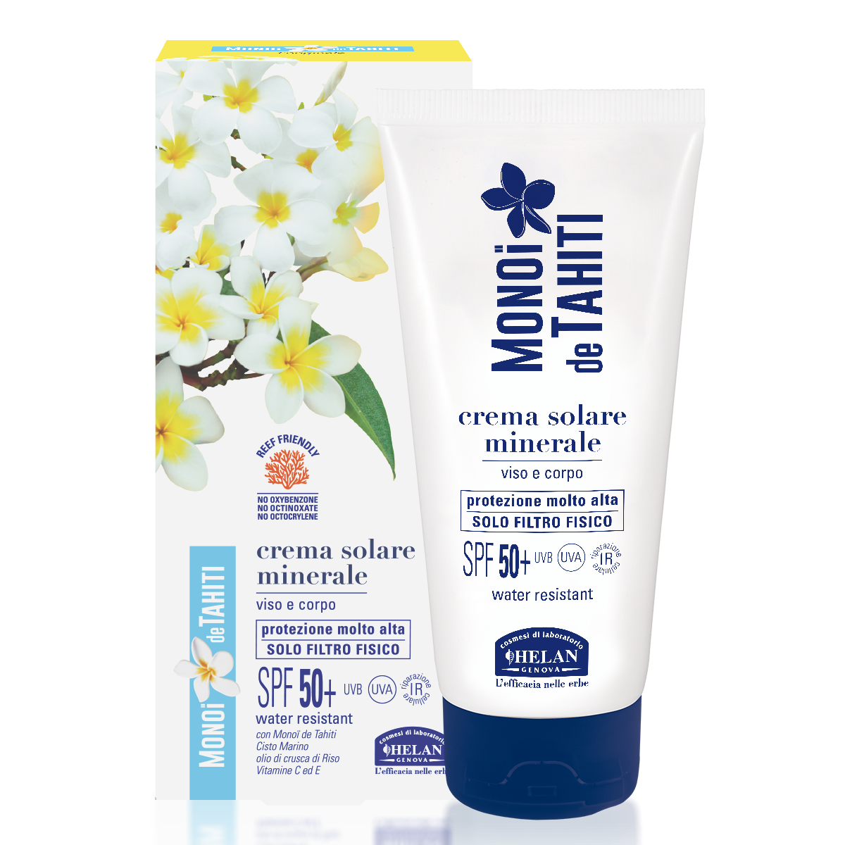 MONOÏ de TAHITI Crema Solare Minerale SPF50+