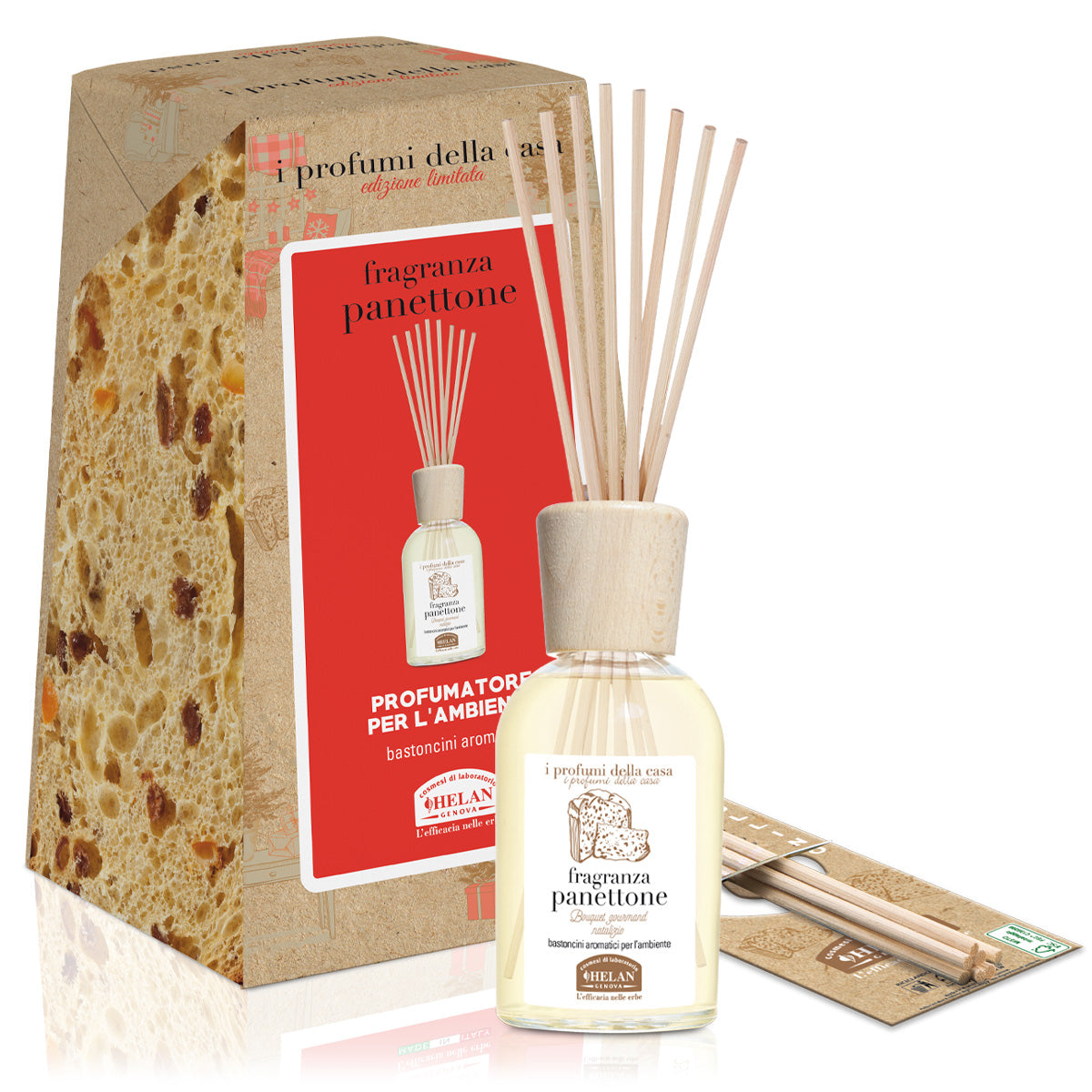 Panettone Fragrance Aromatic Sticks for the environment 1Lt
