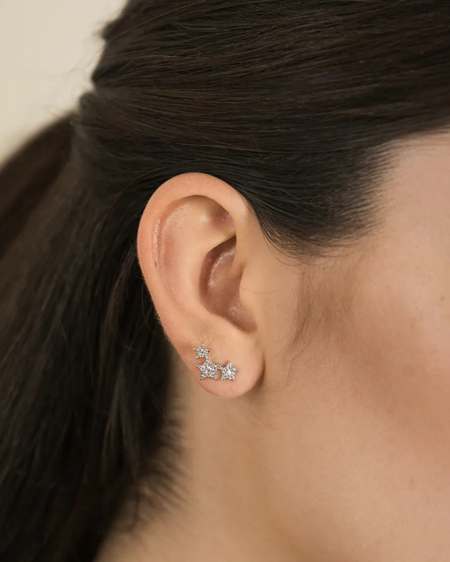 Pendientes de plata Silvia
