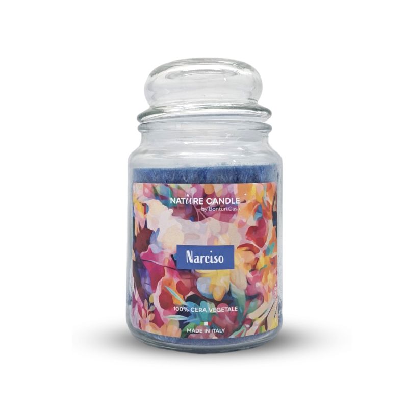candele profumate narciso 580g