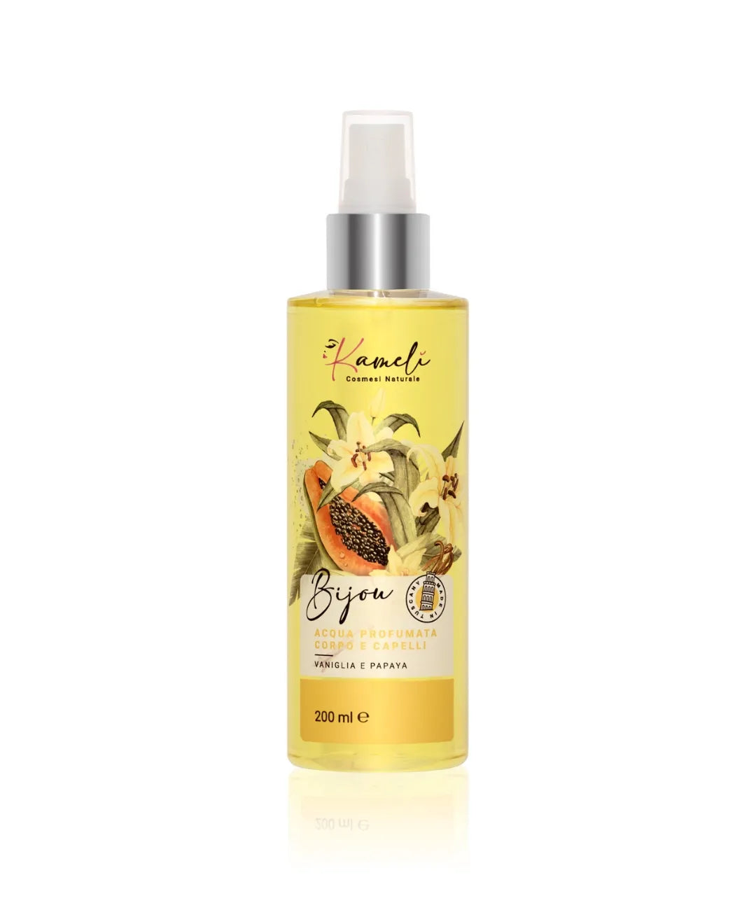 Bijou Acqua profumata corpo e capelli Vaniglia e Papaya 200ml
