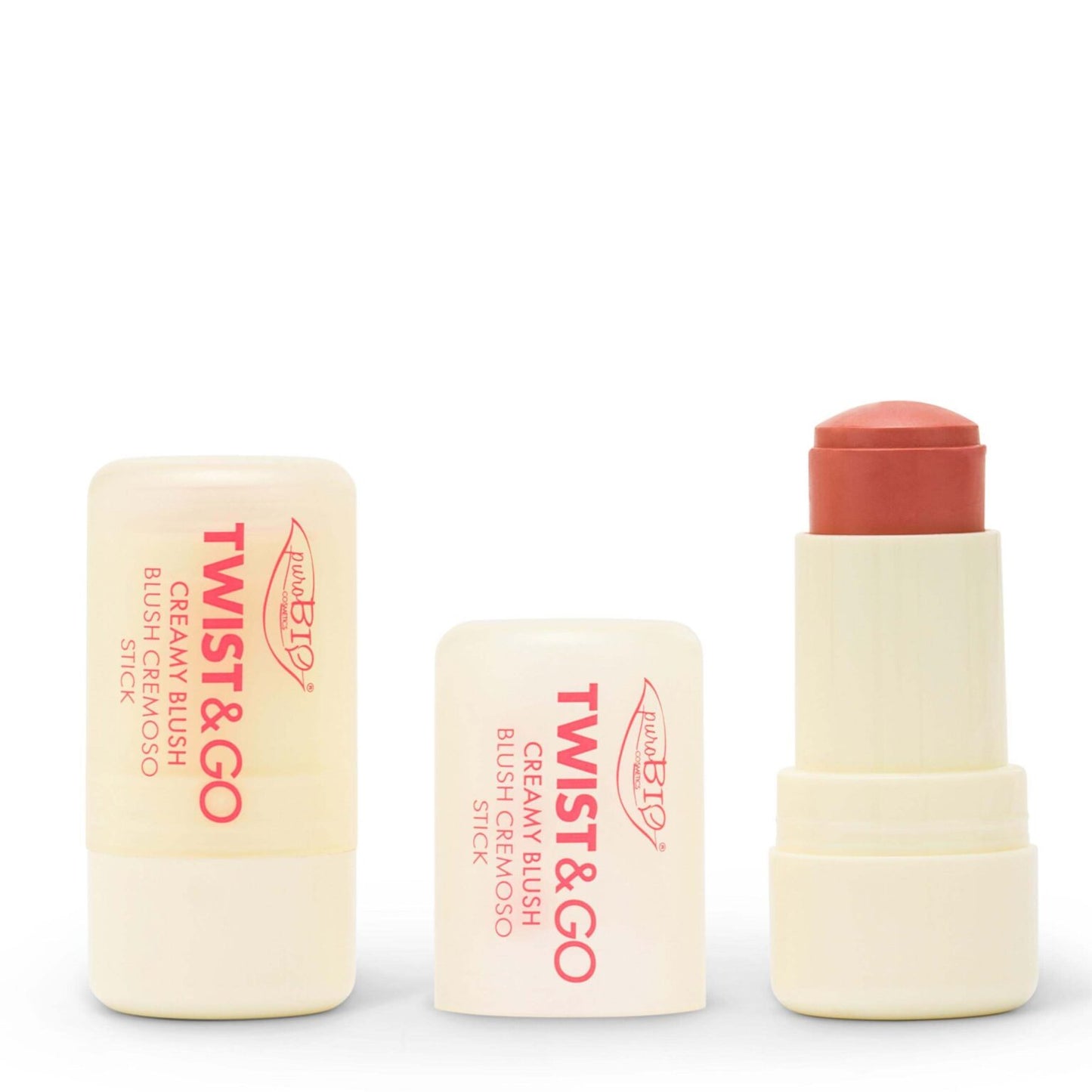 PUROBIO Twist & Go - Blush Cremoso in Stick 03 Macaron