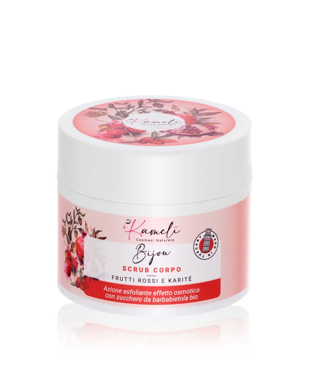 Bijou Scrub corpo Frutti Rossi e Karitè 200ml