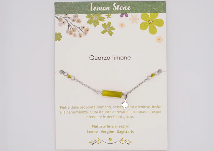 Wellness Bracelets quarzo limone