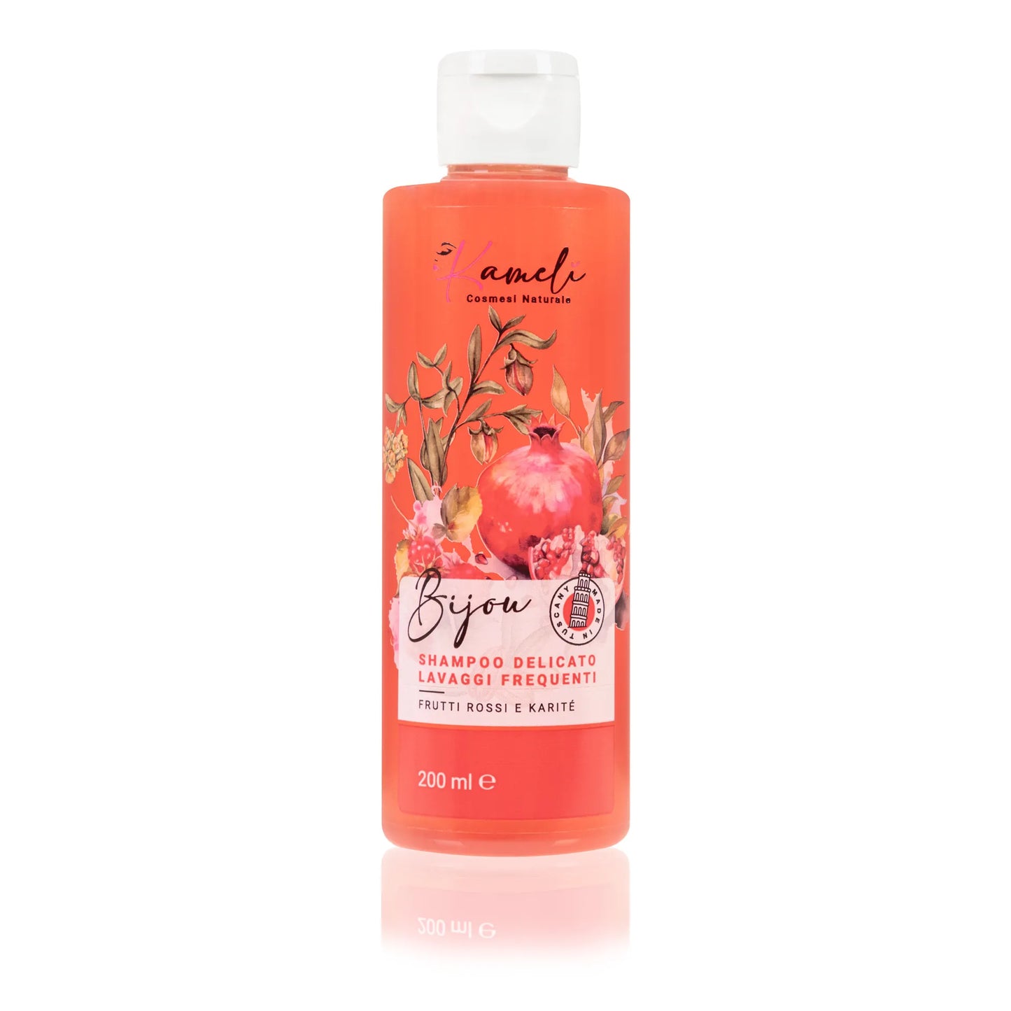 Bijou Shampoo Frutti Rossi e Karitè - 200ml
