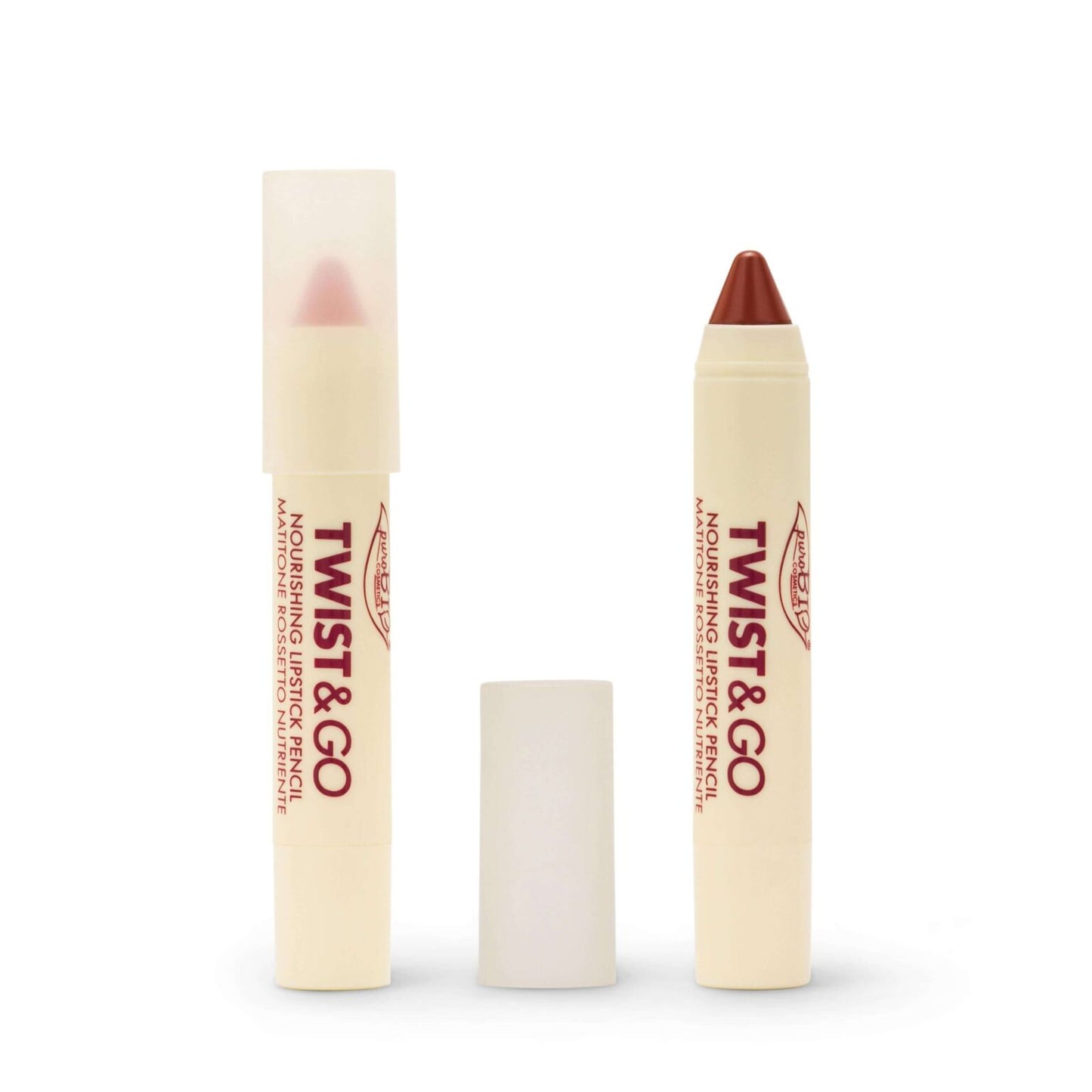PUROBIO Twist & Go - Matitone Rossetto Nutriente 506 Dark Mauve