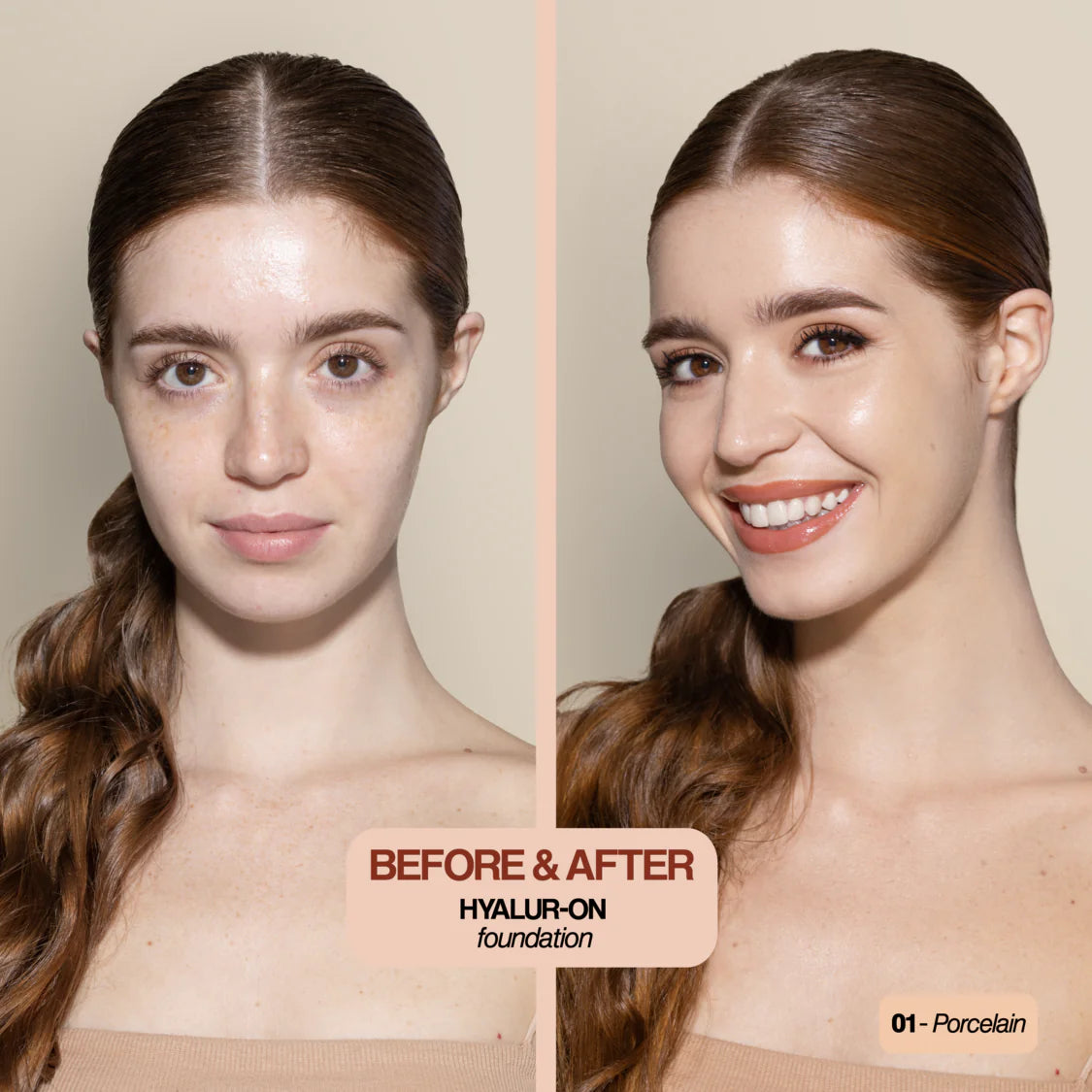 SKIN PROOF Hyalur-On Foundation with Hyaluronic Acid 01 30ml