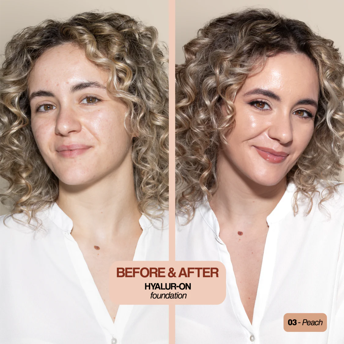 SKIN PROOF Hyalur-On Foundation with Hyaluronic Acid 03 30ml