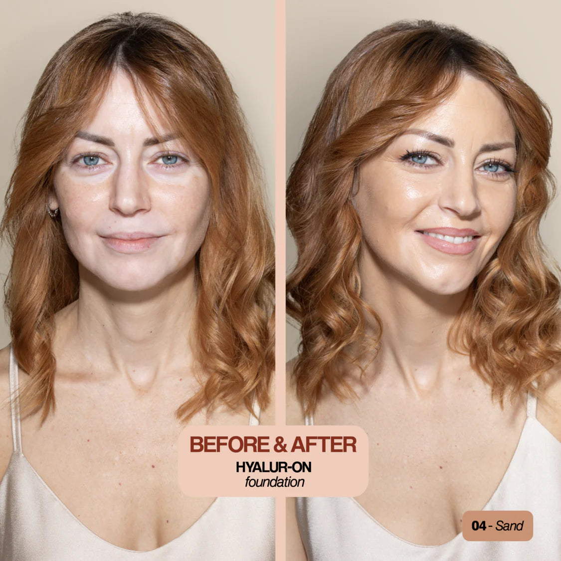 SKIN PROOF Hyalur-On Foundation with Hyaluronic Acid 04 30ml