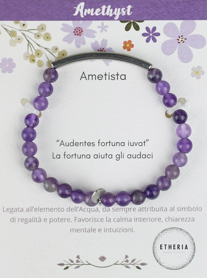 Bracciali Pietre della Filosofia ametista