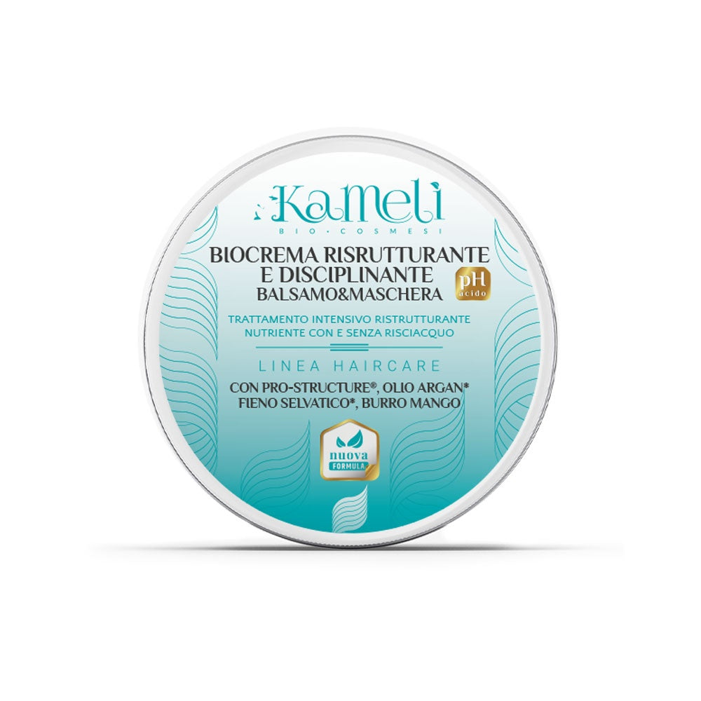 BIOCREMA ACONDICIONADOR Y MASCARILLA REESTRUCTURANTE Y DISCIPLINANTE