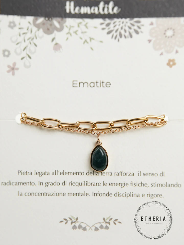 Bracciali Pietre dell'Anima ematite