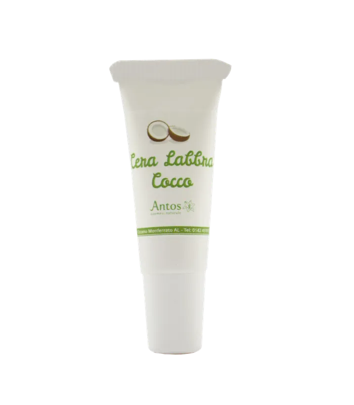 Cera Labbra emolliente al Cocco