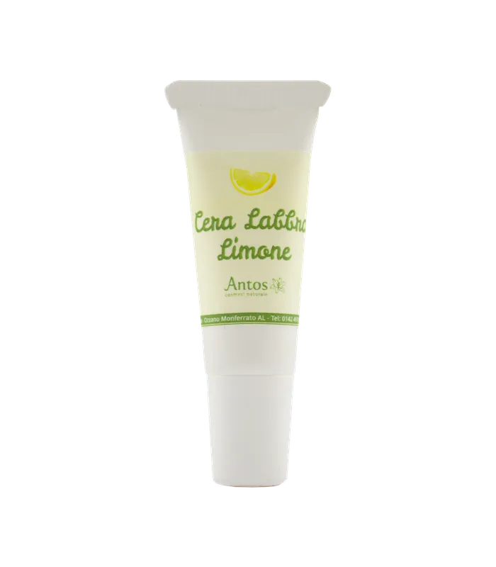 Cera labial emoliente de limón