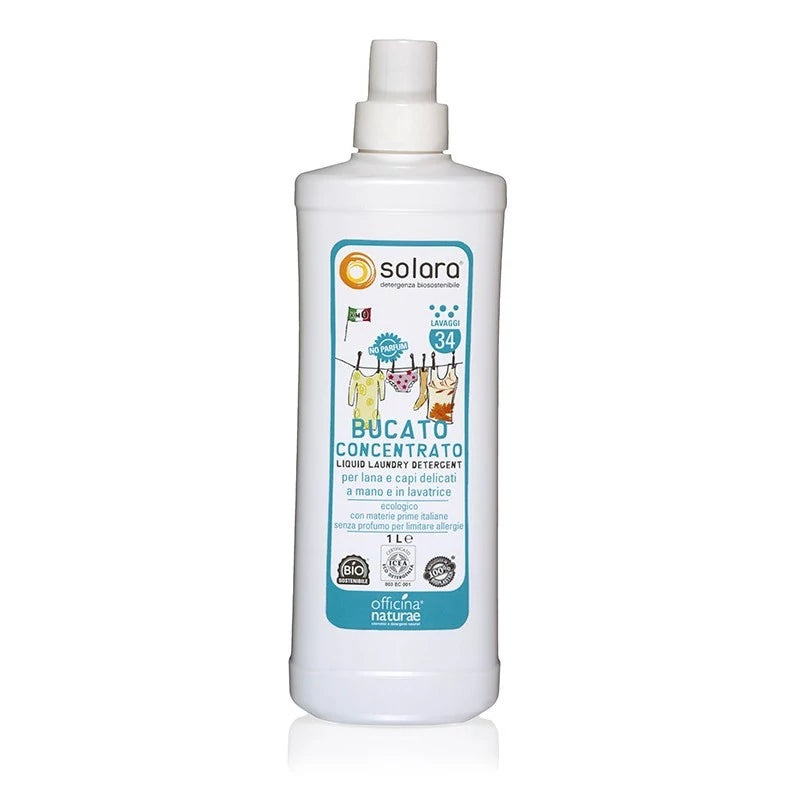 Detersivo Bucato Ecologico liquido senza profumo 1l