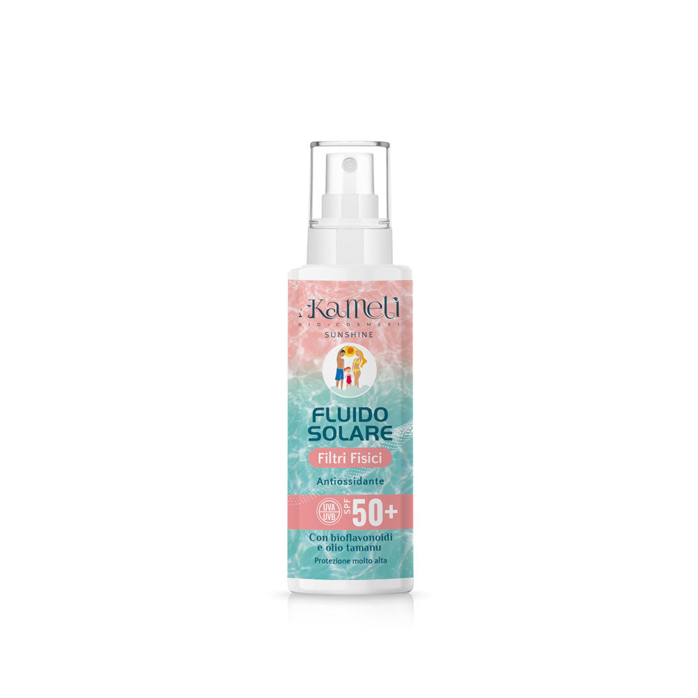 FLUIDO SOLARE FILTRI FISICI SPF 50+