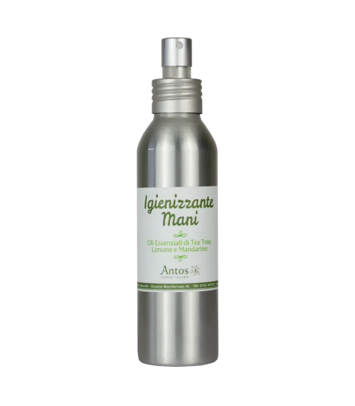 Natural hand sanitizer with tea tree Large format