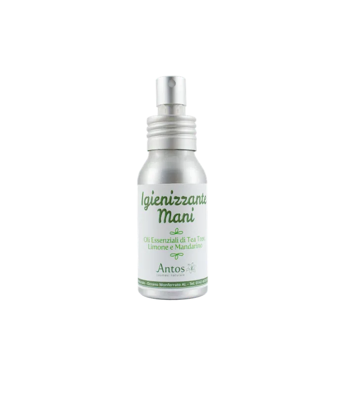 Natural hand sanitizer with tea tree