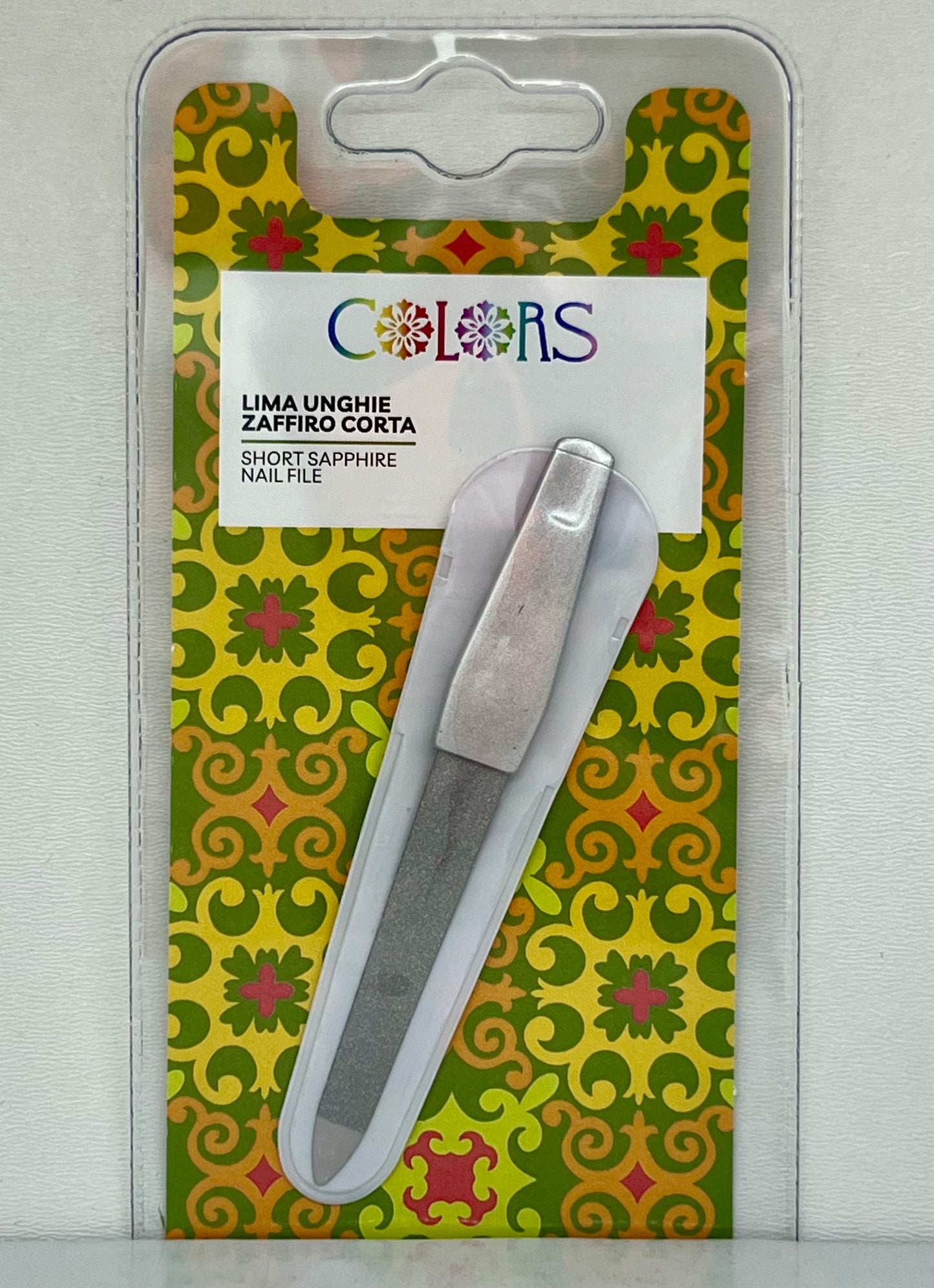 Lima de uñas corta de zafiro