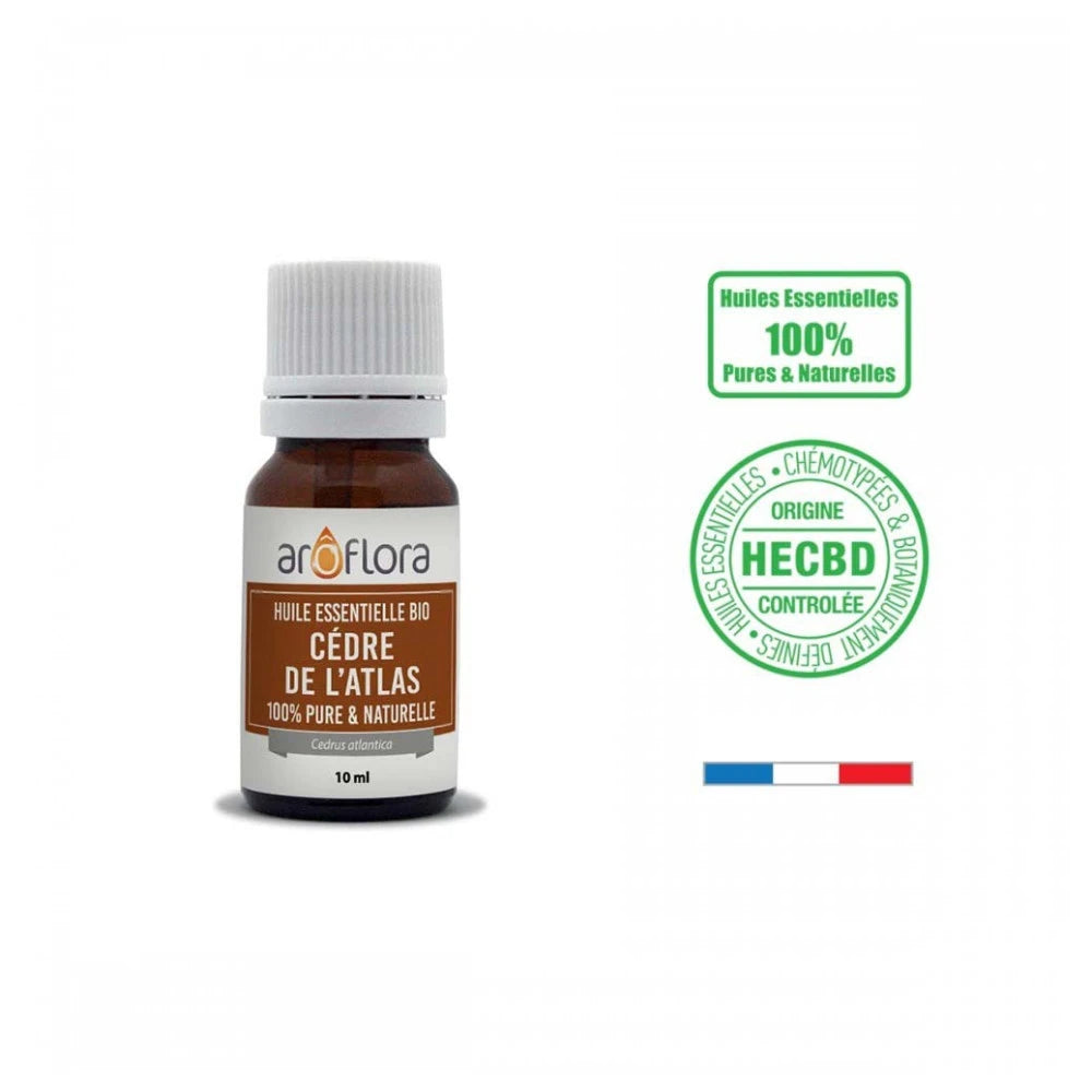 Olio essenziale di cedro dell'Atlante biologico 100% puro e naturale - 10ml