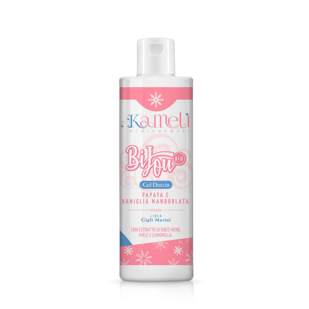 Gel de ducha BIJOU PAPAYA Y ALMENDRAS VAINILLA 500 ML