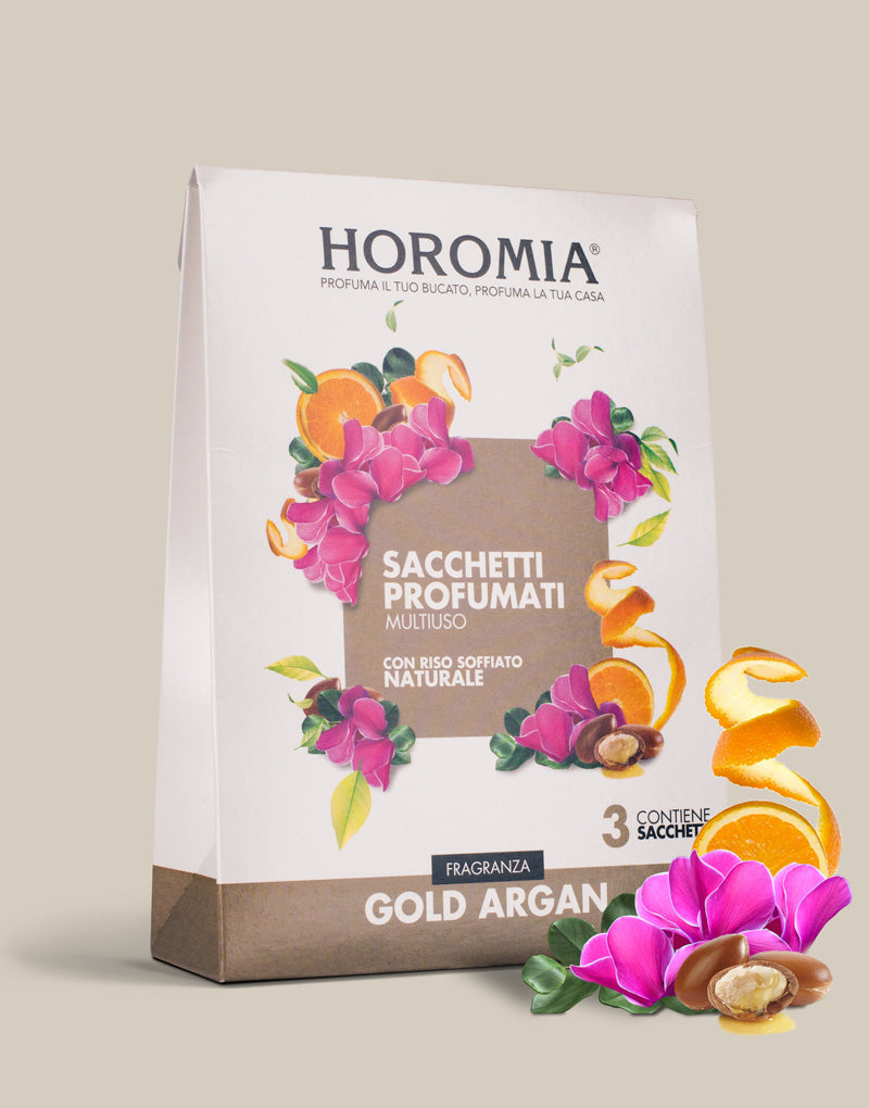 Sacchetti Profumati Multiuso Gold Argan 3 x 12g