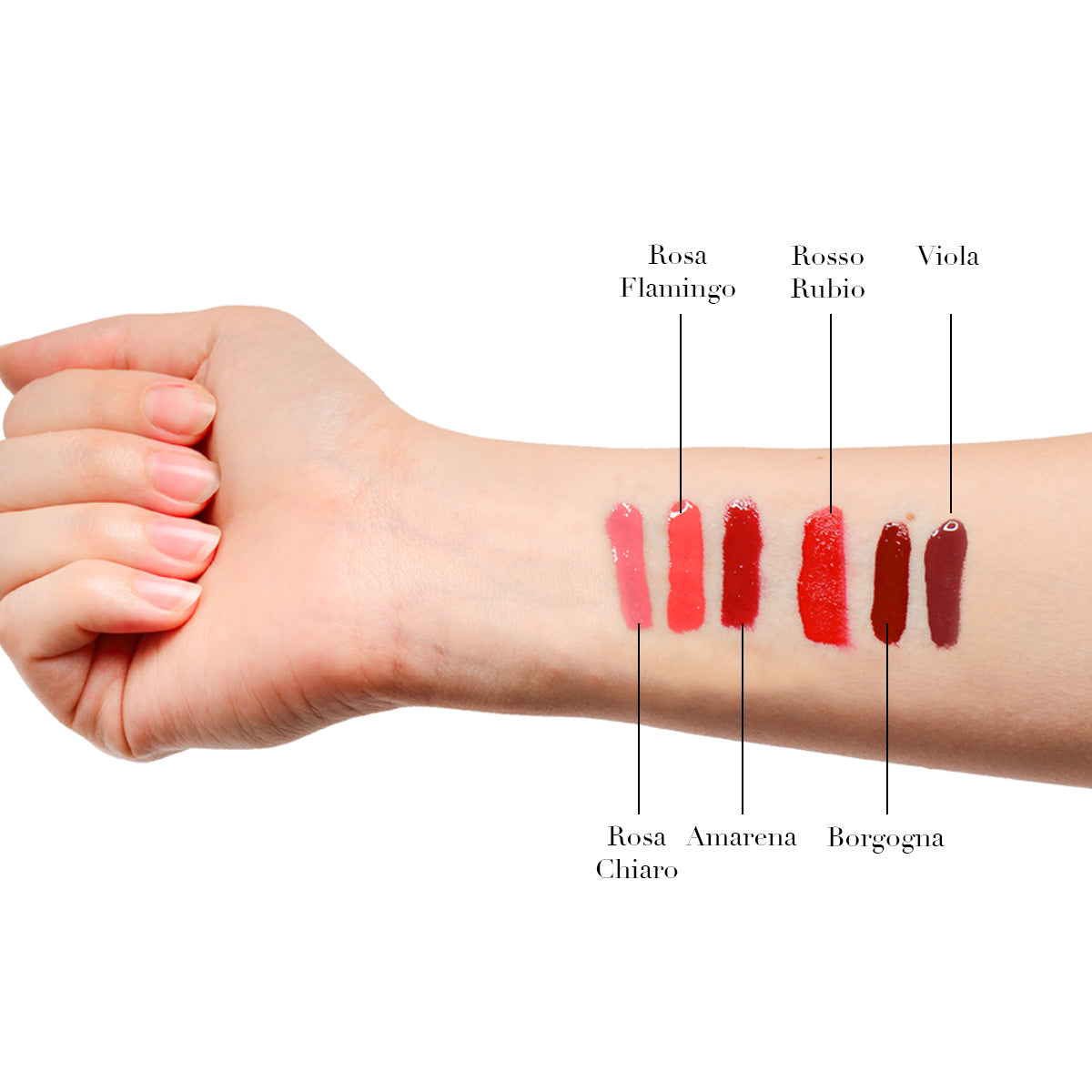 Lápiz labial líquido efecto laca