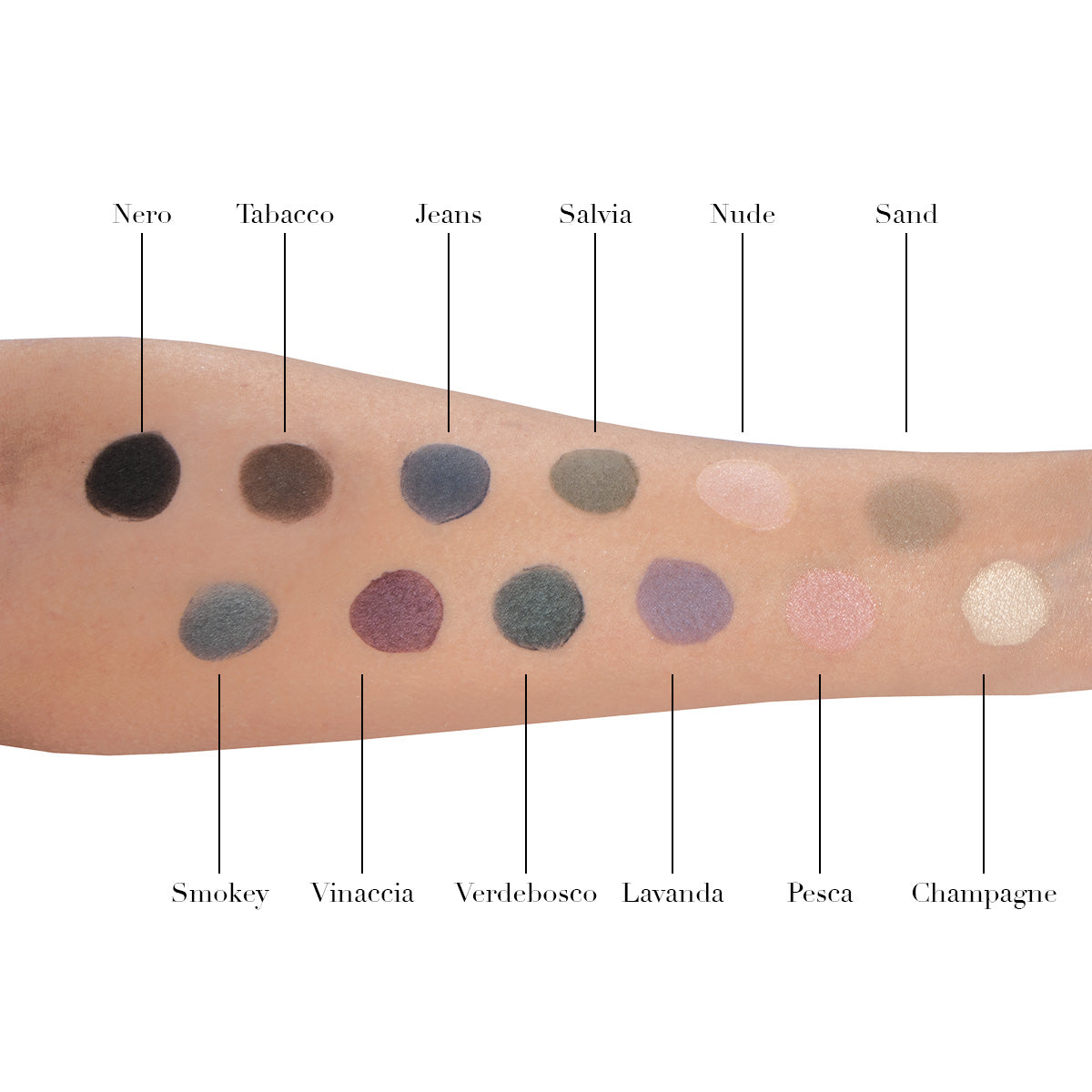 Sombras de ojos compactas Bio