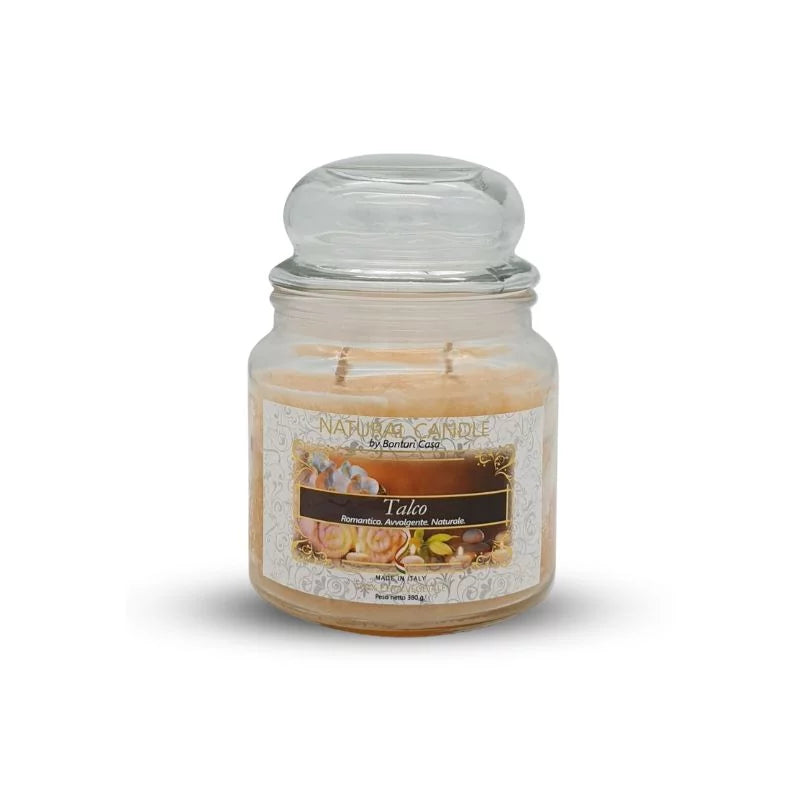 Candele Profumate talco 380g