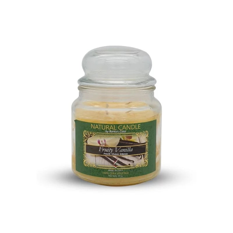 Candele Profumate Fruity Vanilla 380g