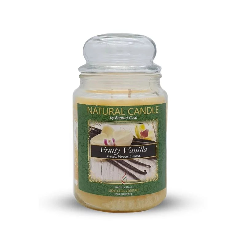 Candele Profumate Fruity Vanilla 580g