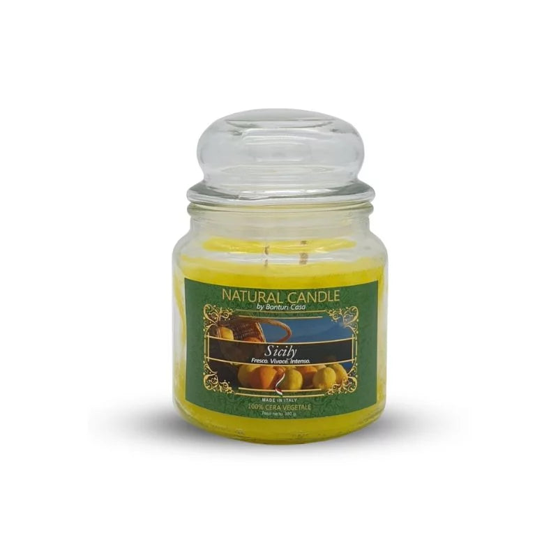 candele profumate sicily 380g