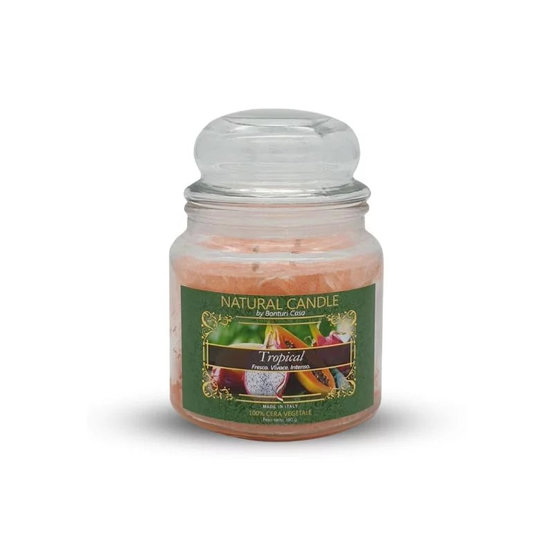 candele profumate tropical 380g