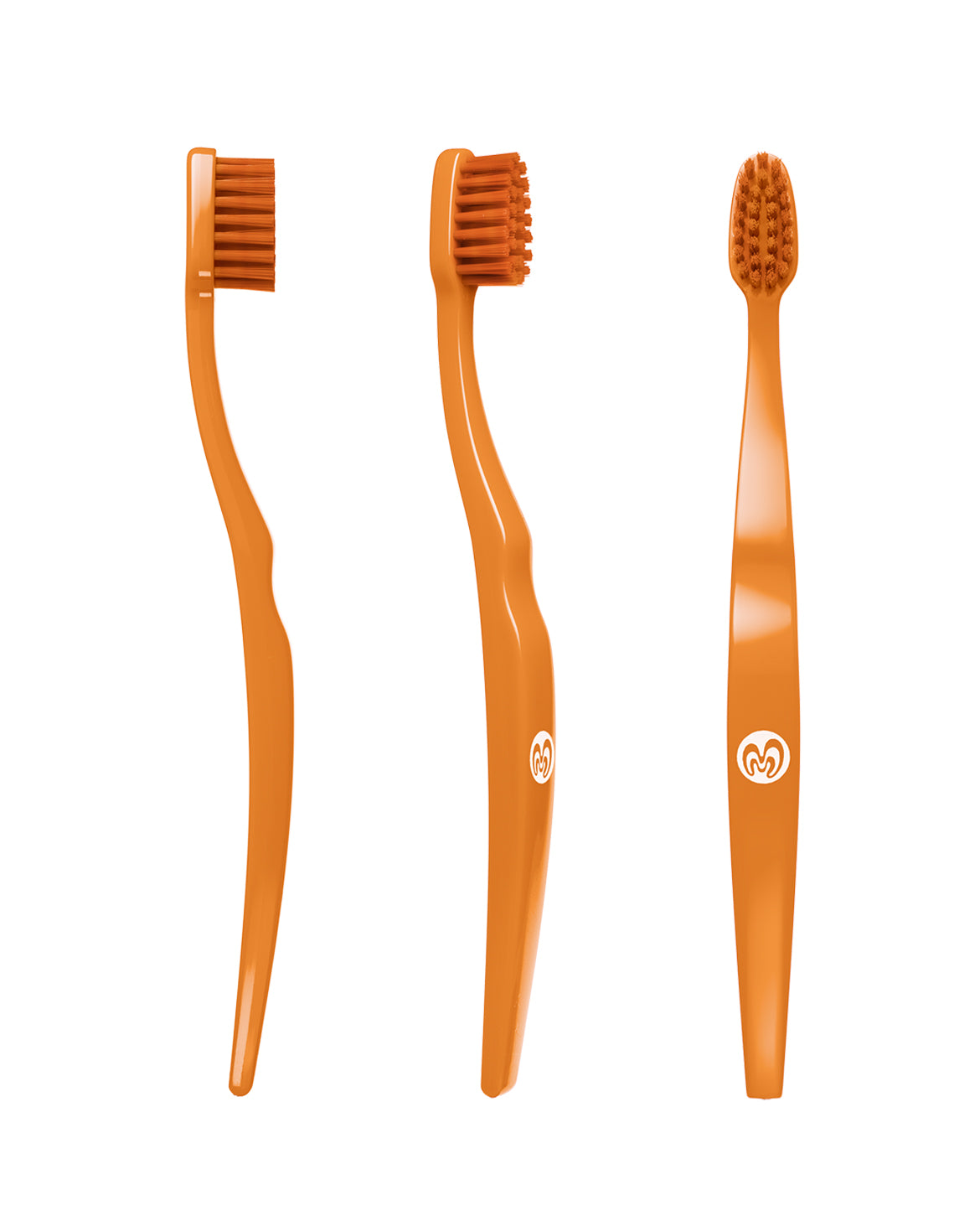Biodegradable Toothbrush for Children - Orange Color