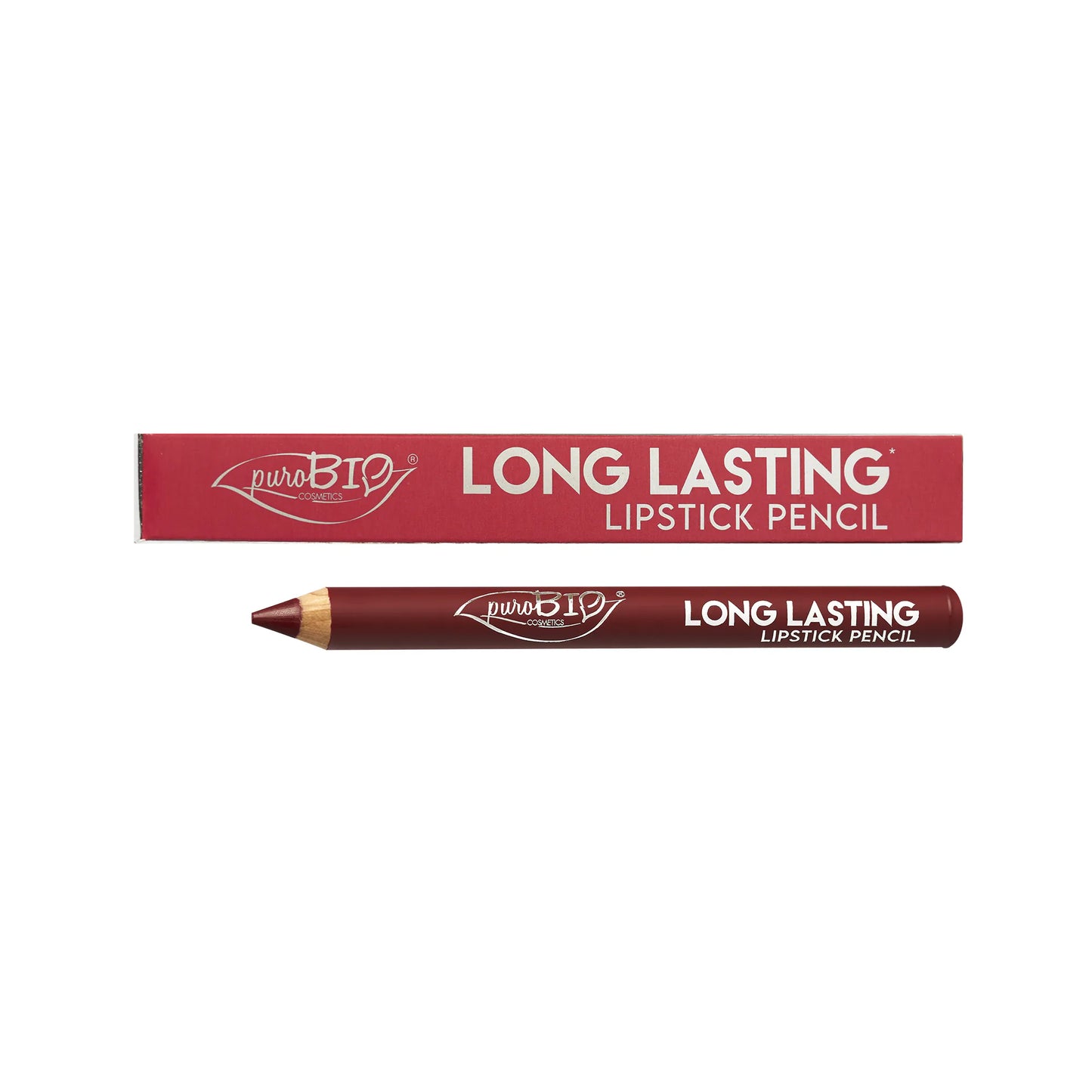 Long Lasting Lipstick Pencil - Strawberry Red