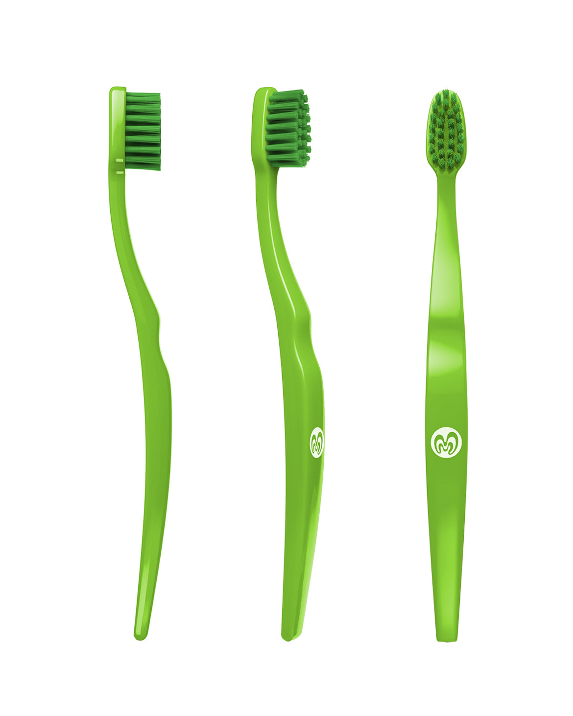 Biodegradable Toothbrush for Children - Green Color
