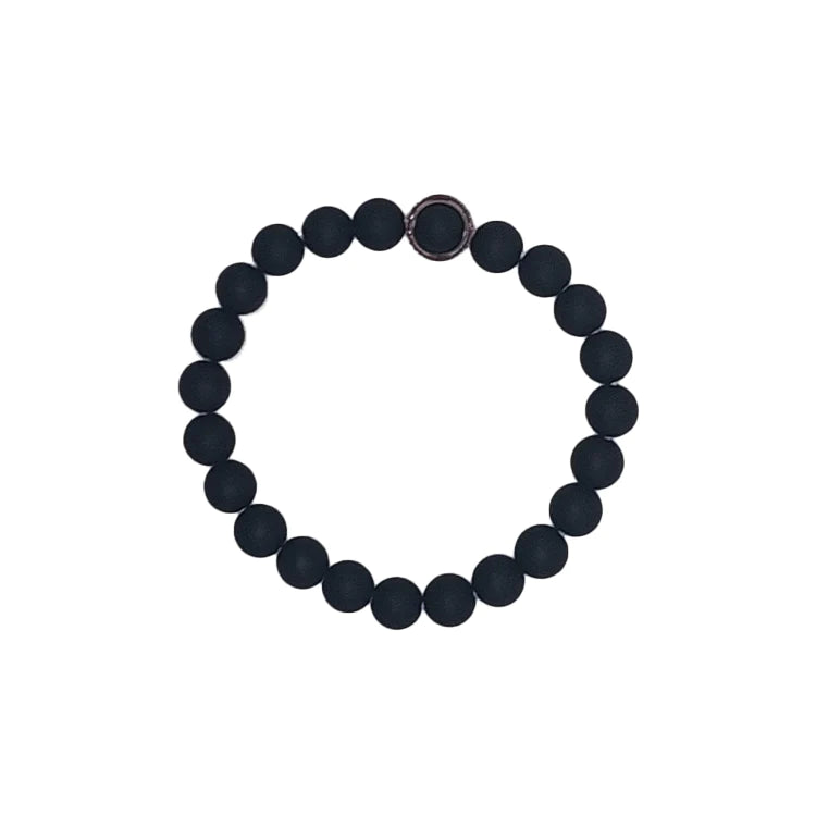 Bracciale Ossidiana 4 Elementi