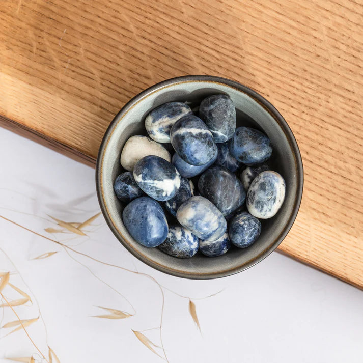 Satén de sodalita envejecido