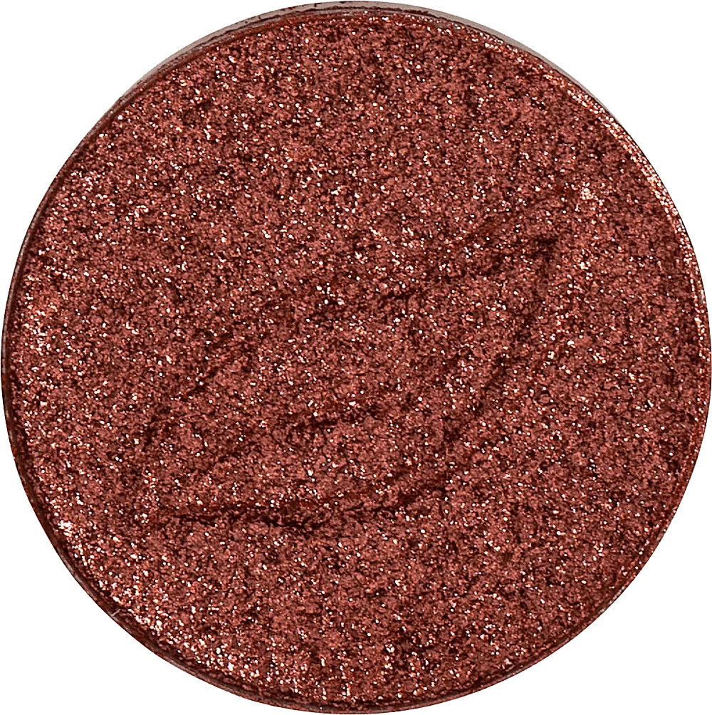 eyeshadows in pan - copper red